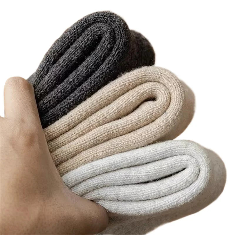 Wintersocken aus Merinowolle von Mr. Sneakerseller – Dickes, warmes Komfort-Set (4 Paar) 