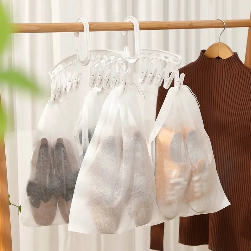 Non-Woven-Schuhtaschen von Mr. Sneakerseller – Tragbare Aufbewahrung und Reise-Organizer