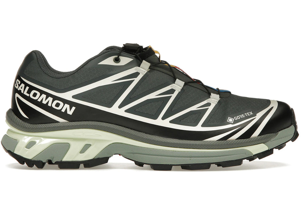 Salomon XT-6 Gore-Tex Noir Citron Crème