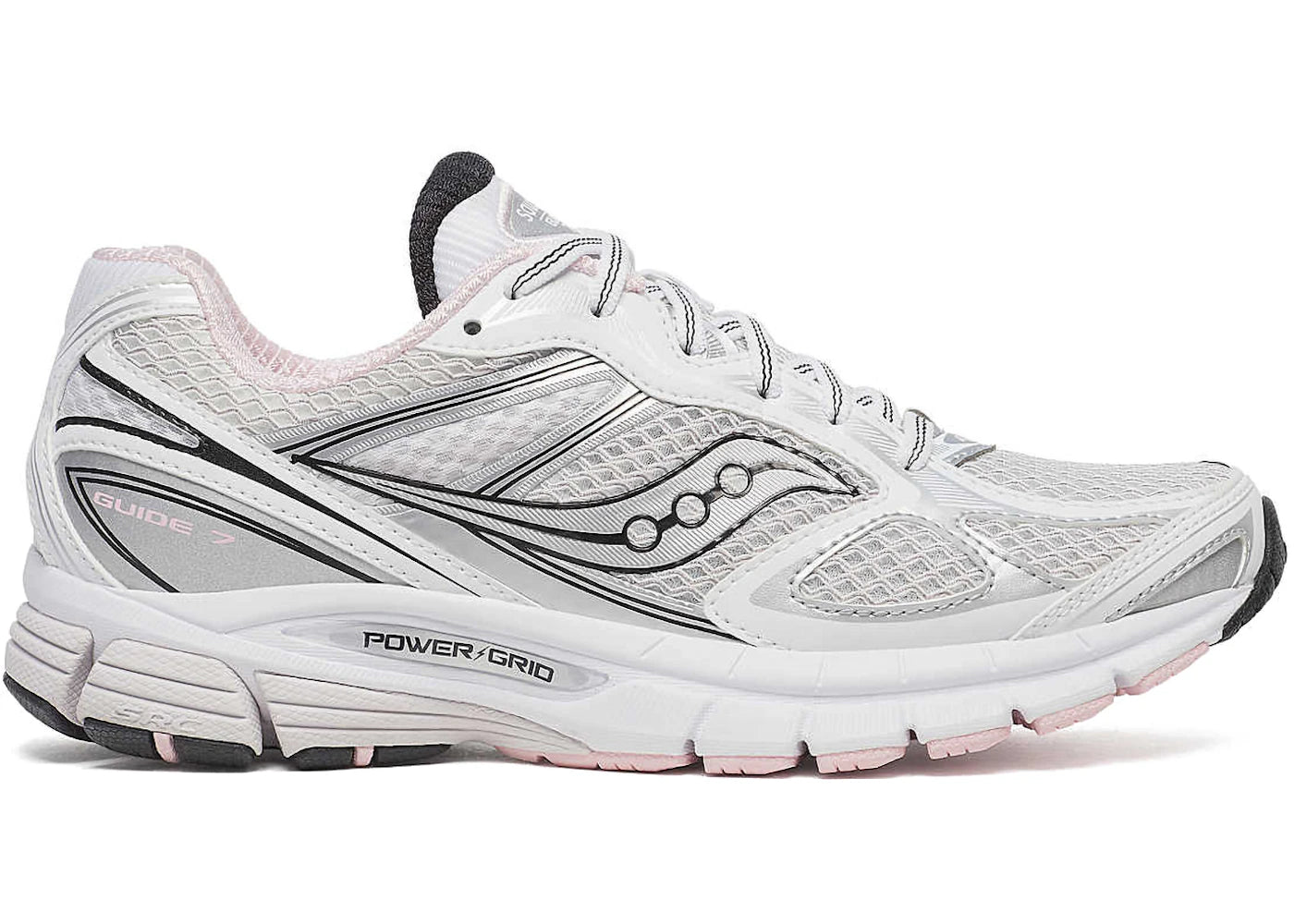 Saucony ProGrid Guide 7 White Pink