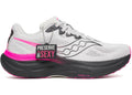 Saucony Ride 19 Black Girls Run Fog Hot Pink
