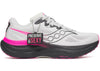 Saucony Ride 19 Black Girls Run Fog Hot Pink