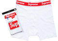Supreme Hanes Boxer Briefs  White