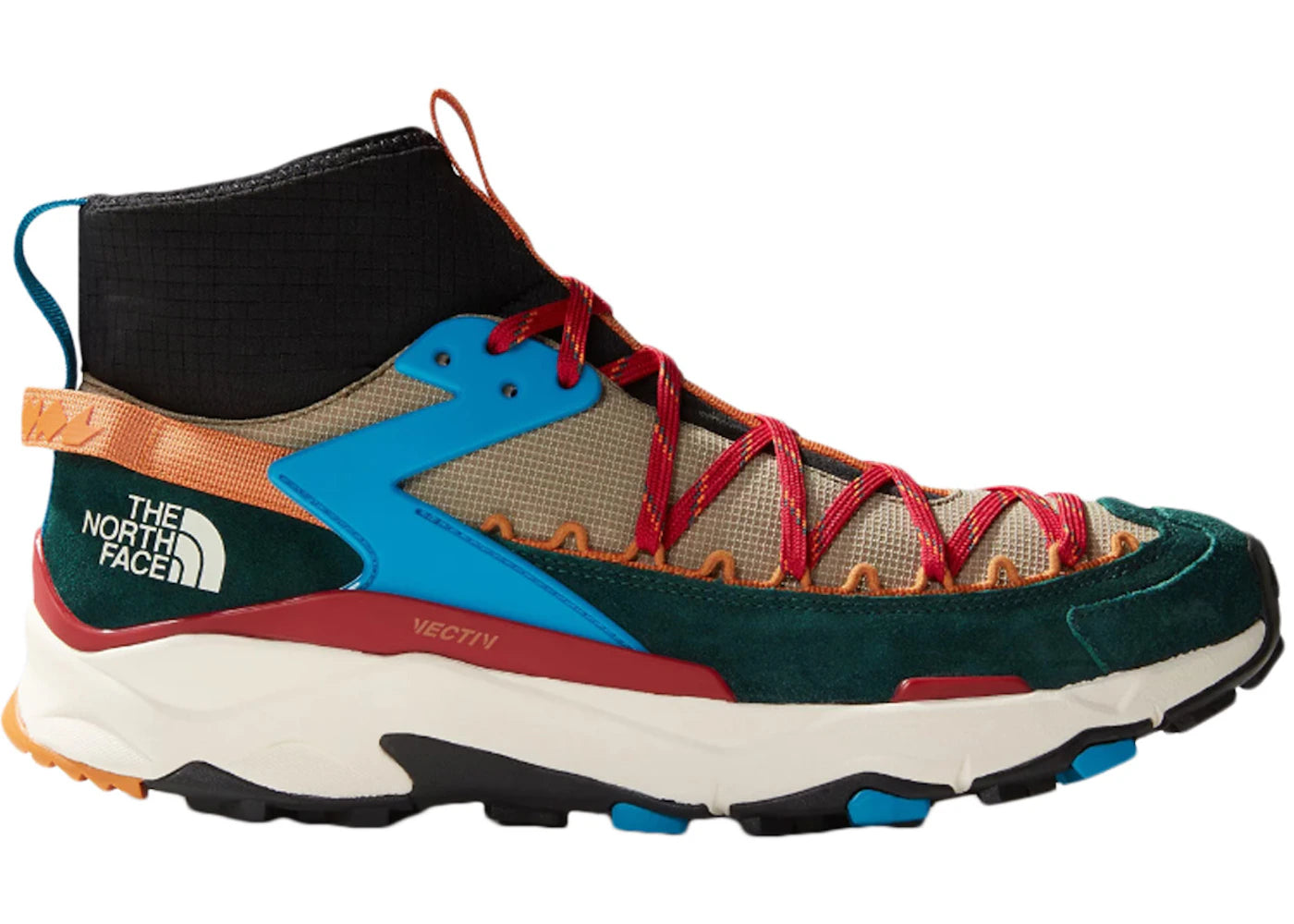 The North Face VECTIV Taraval Peak Kelp Tan Ponderosa Green