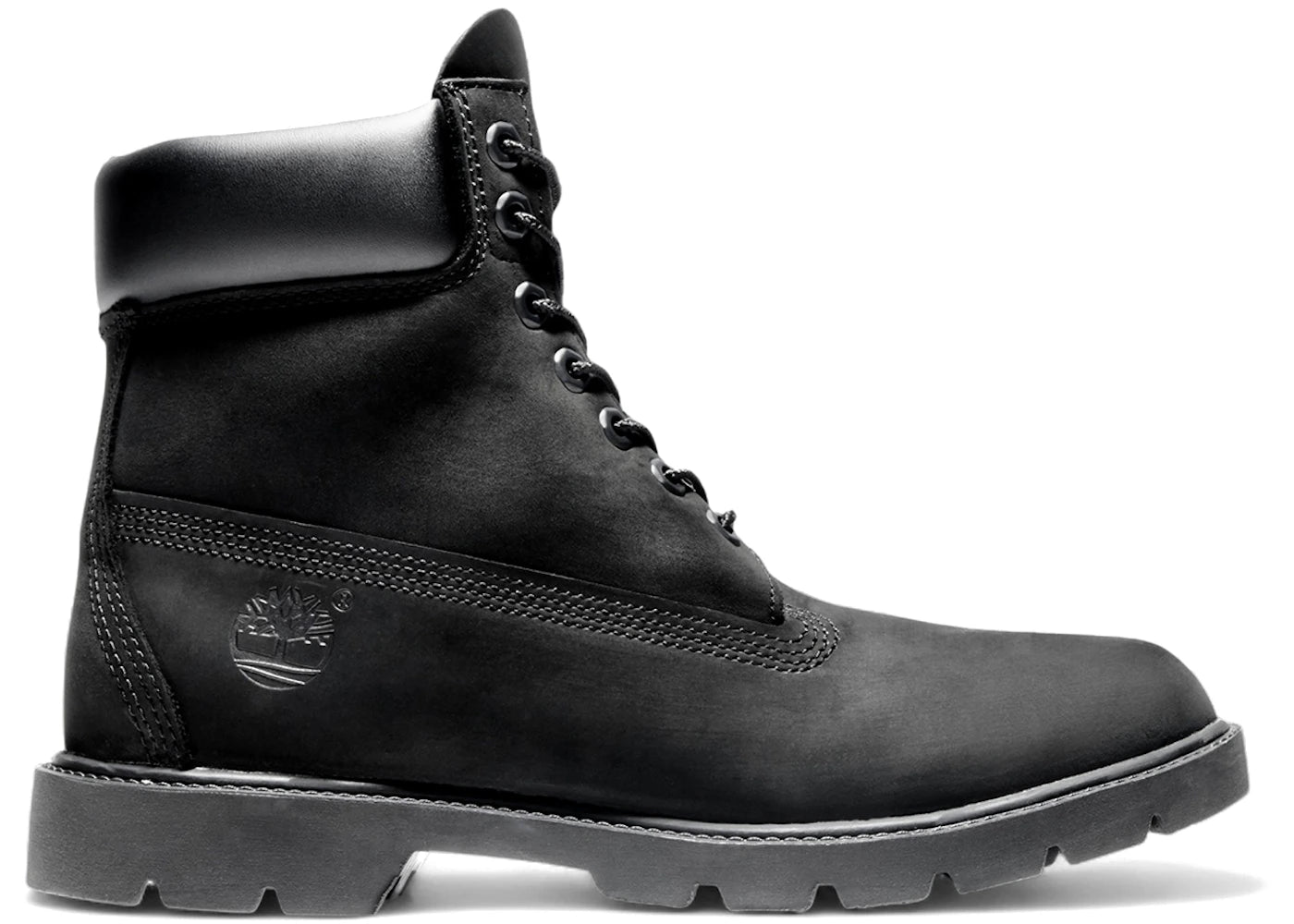 Timberland 6 Inch Classic Waterproof Boot Black Nubuck