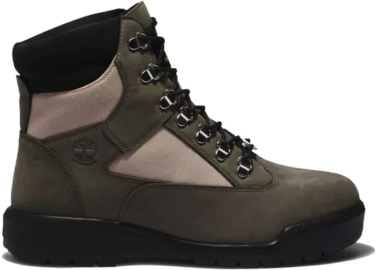 Timberland 6 Inch Field Boot Lace Up Dark Green