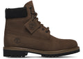 Timberland Bottes Premium Imperméables 6 Inch Cuir Nubuck Marron Moyen