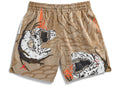 Travis Scott Cactus Jack x Jordan Pool Shorts Khaki
