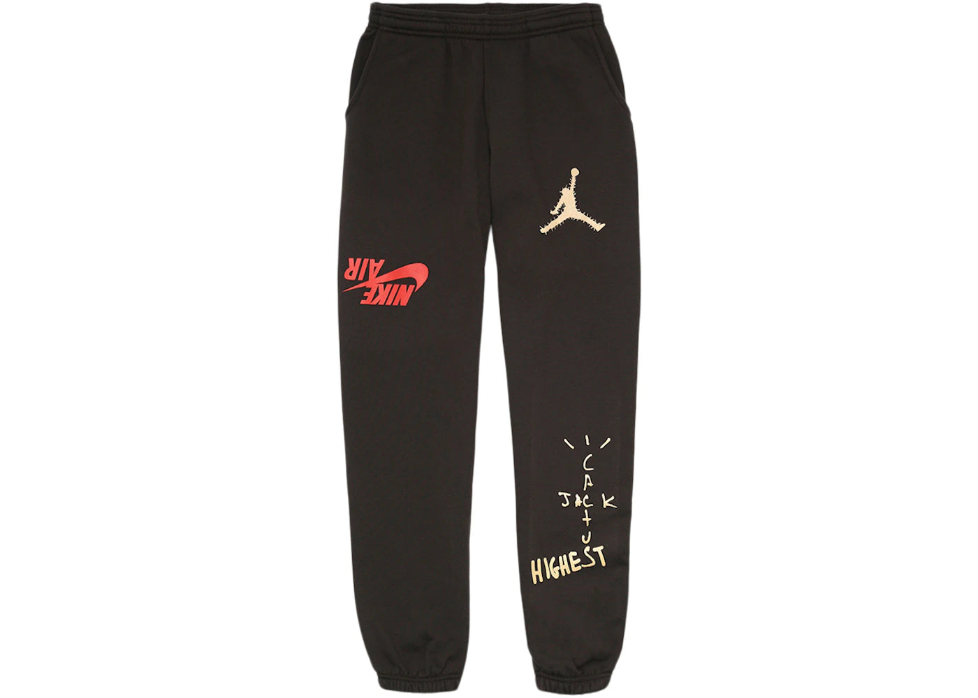 Travis Scott Jordan Cactus Jack Highest Sweatpant Braun