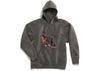 Travis Scott Jordan Hoodie en suède délavé gris
