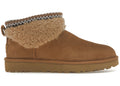 UGG Classic Ultra Mini Maxi Curly Boot Kastanienbraun