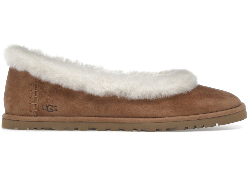 UGG Zora Ballet Flat Chestnut