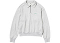 Uniqlo x POP MART The Monsters Damen-Sweatshirt mit halbem Reißverschluss, Grau