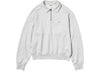Uniqlo x POP MART The Monsters Damen-Sweatshirt mit halbem Reißverschluss, Grau