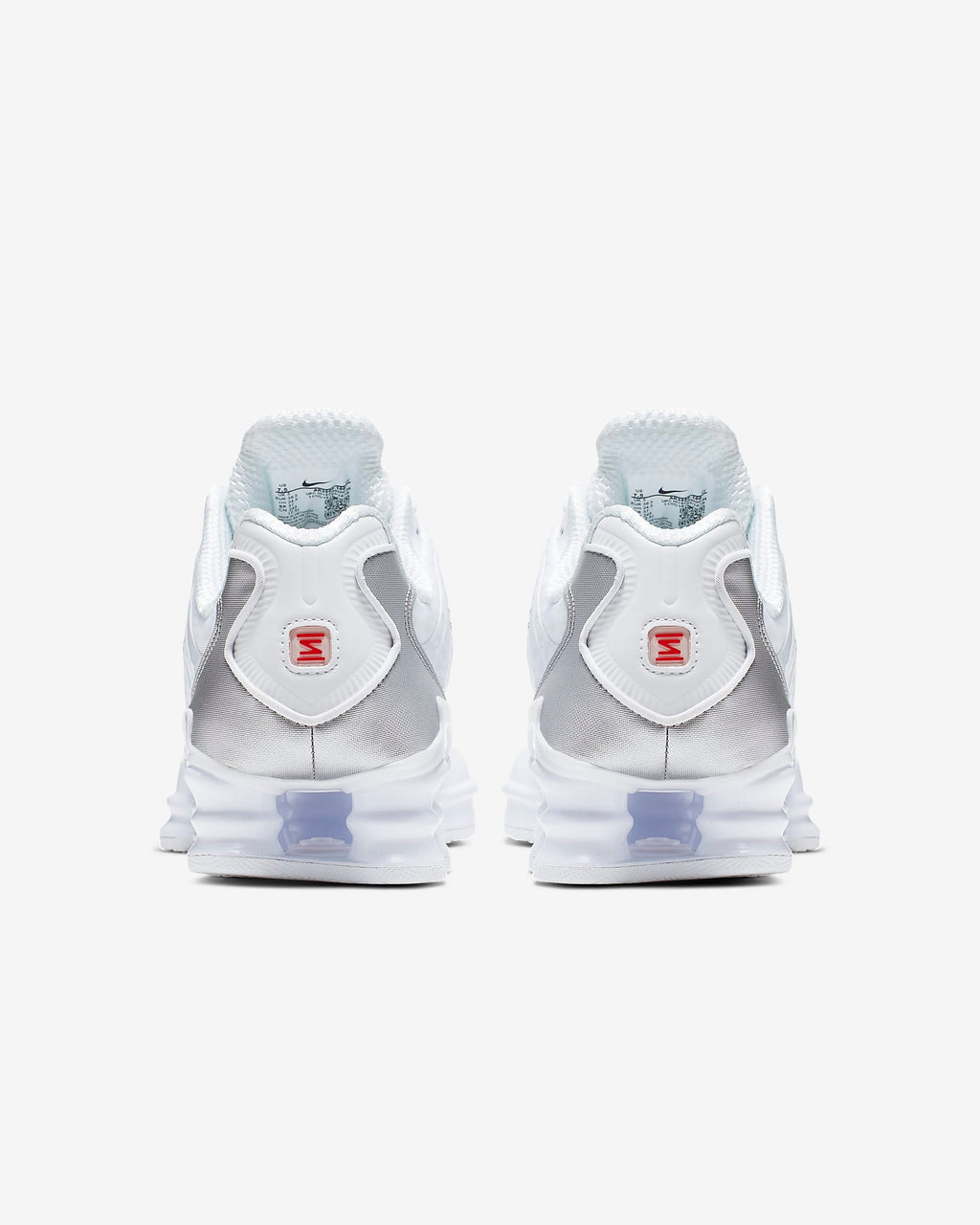 Nike Shox TL White Metallic Silver Max Orange