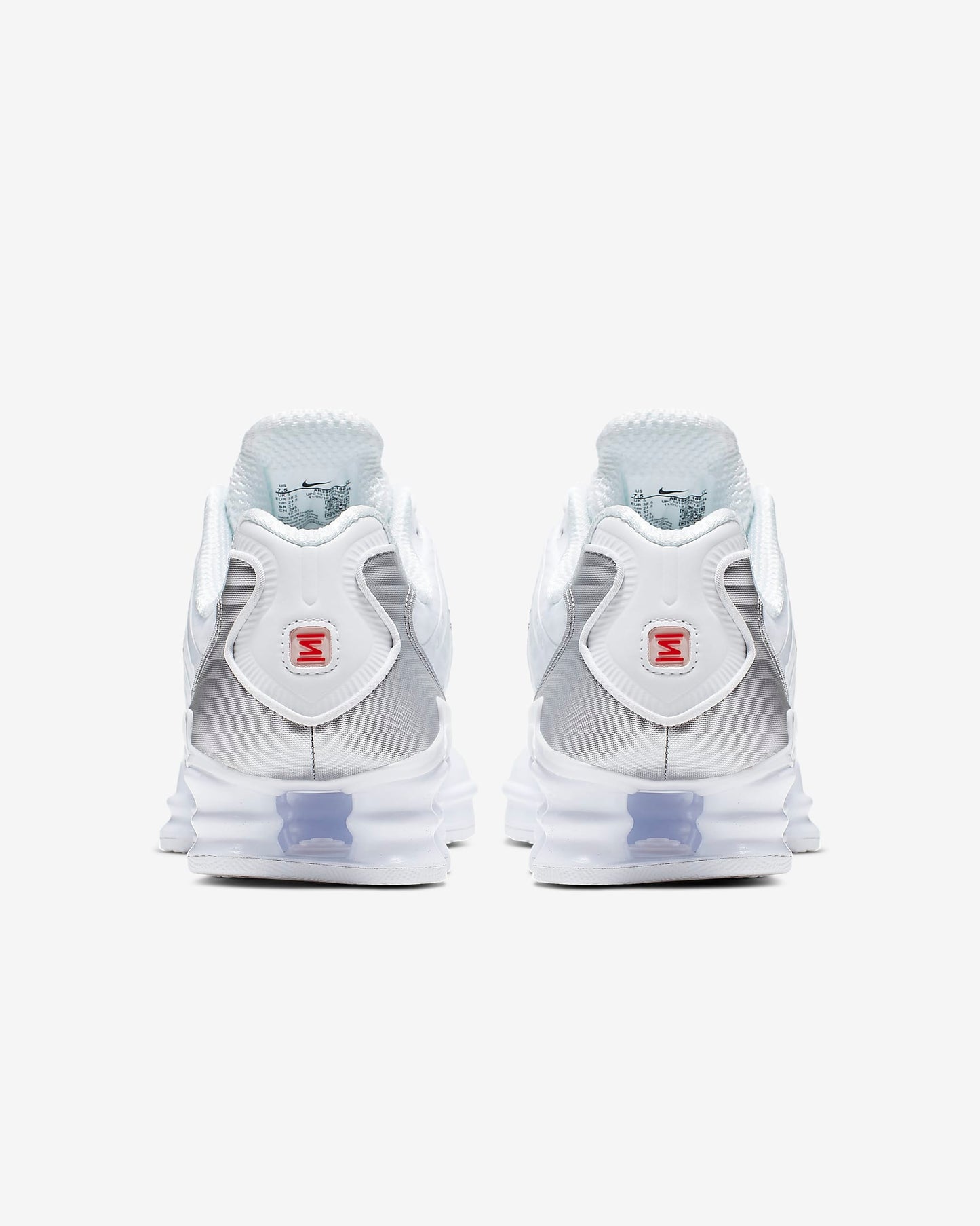 Nike Shox TL White Metallic Silver Max Orange