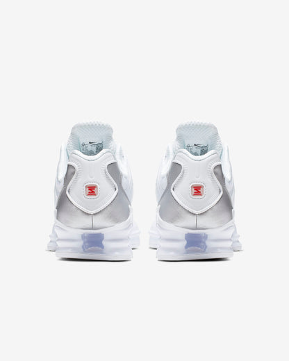 Nike Shox TL White Metallic Silver Max Orange