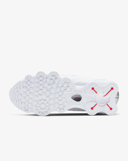 Nike Shox TL White Metallic Silver Max Orange