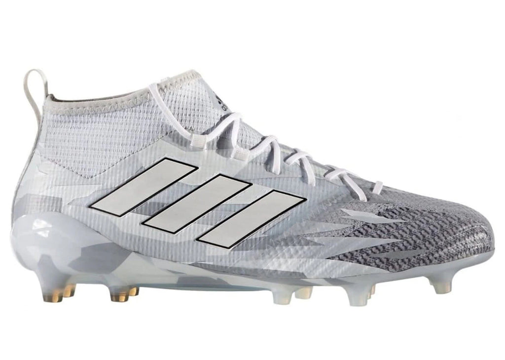 adidas ACE 17.1 Primeknit FG Gris Clair Blanc