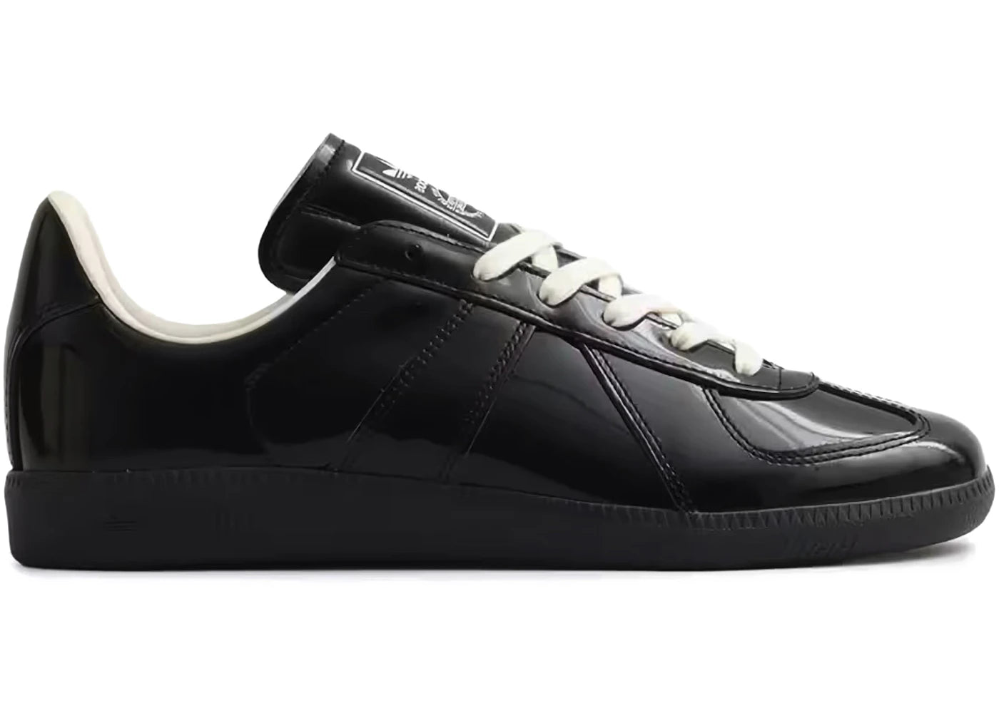 adidas BW Army Schwarzes Lackleder