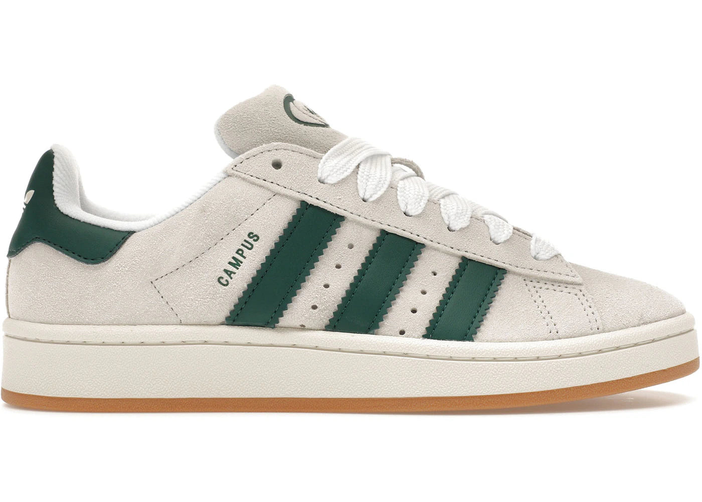 adidas Campus 00s Crystal White Collegiate Green
