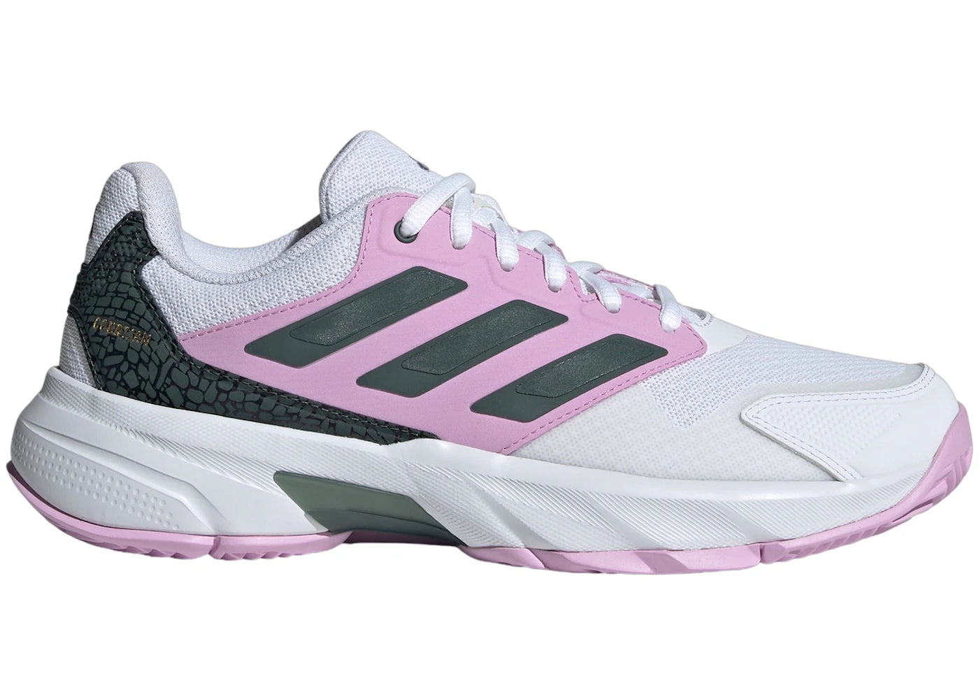 adidas Courtjam Control 3 Bronze Strata Legend Ink Bliss Lilac