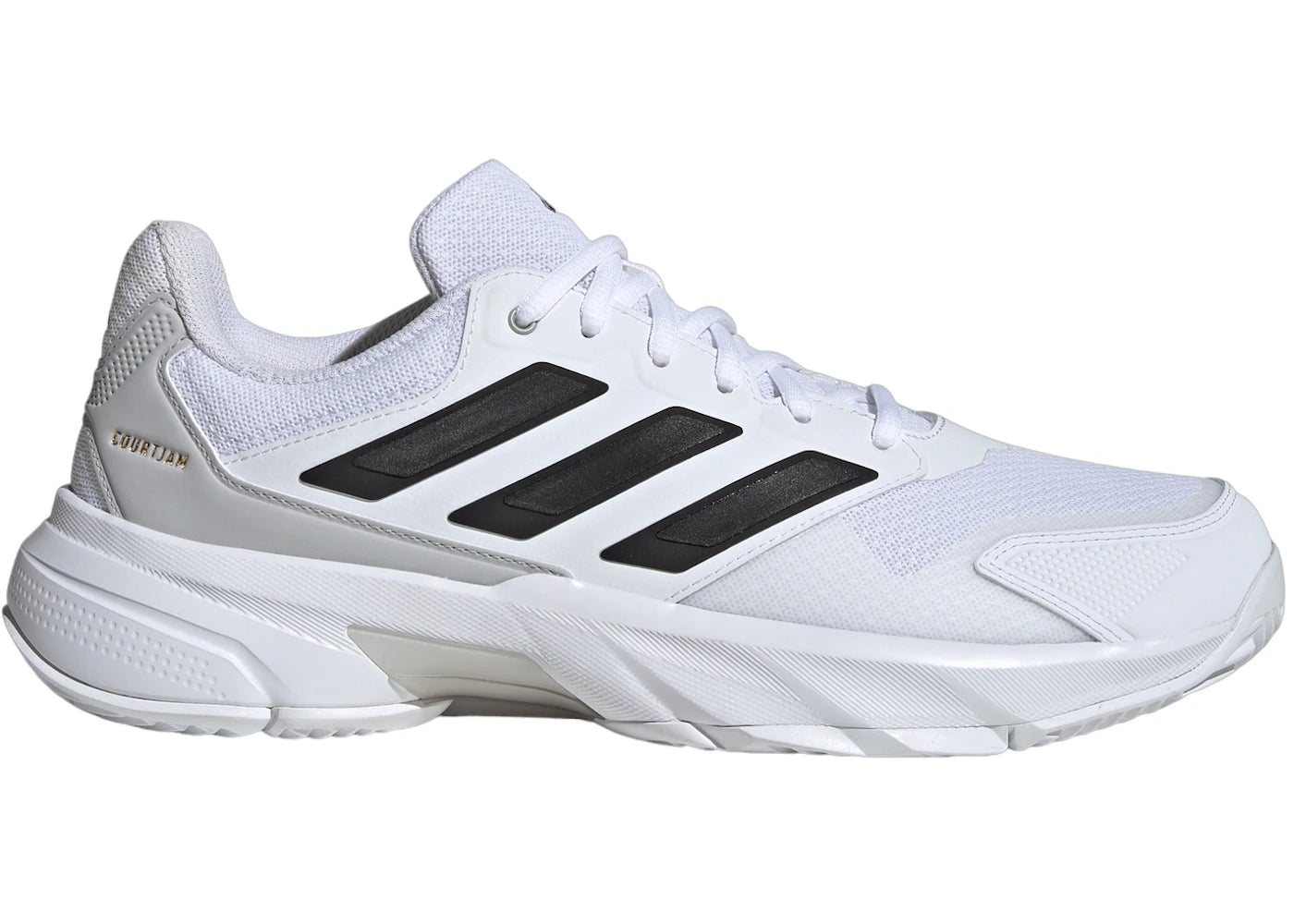 adidas Courtjam Control 3 Cloud White Core Black Grey