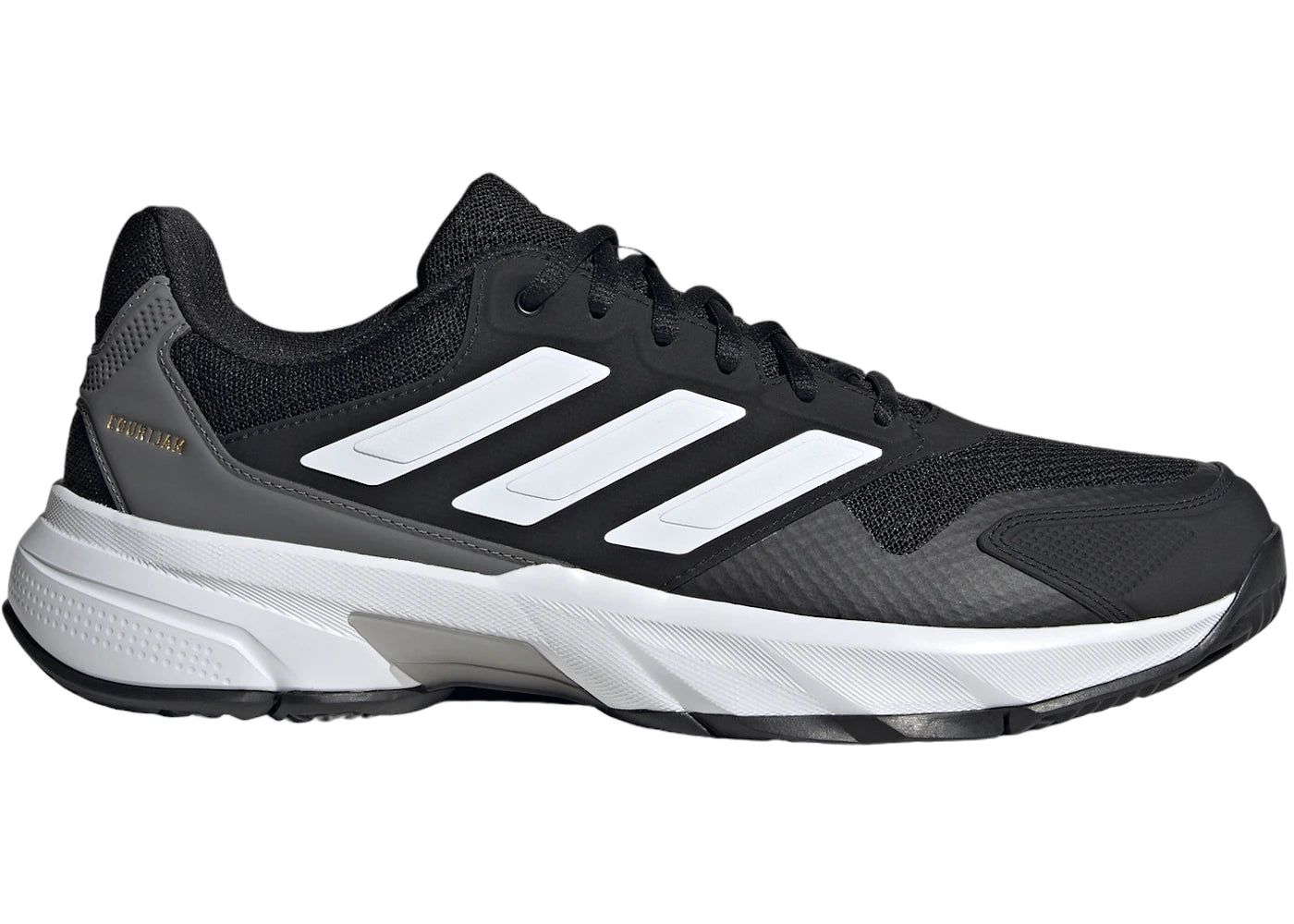 adidas Courtjam Control 3 Core Black Cloud White Grey