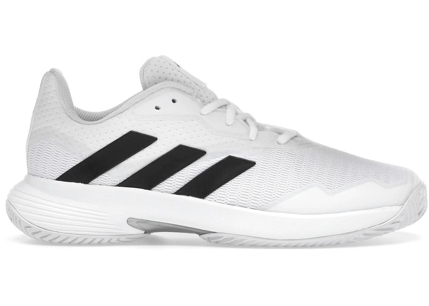 adidas Courtjam Control Cloud White Core Black Matte Silver