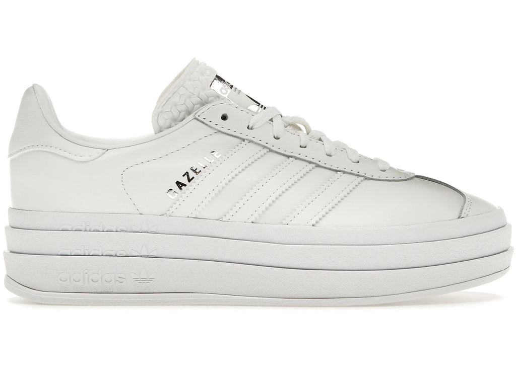 adidas Gazelle Bold Triple Blanc
