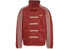 adidas Junior Kinder-Strickjacke im chinesischen Stil, Oversize, gebraucht, Rubin/Wunderbeige