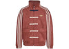 adidas Junior Kids Chinese Style Oversized Knit Jacket  Preloved Ruby/Wonder Beige