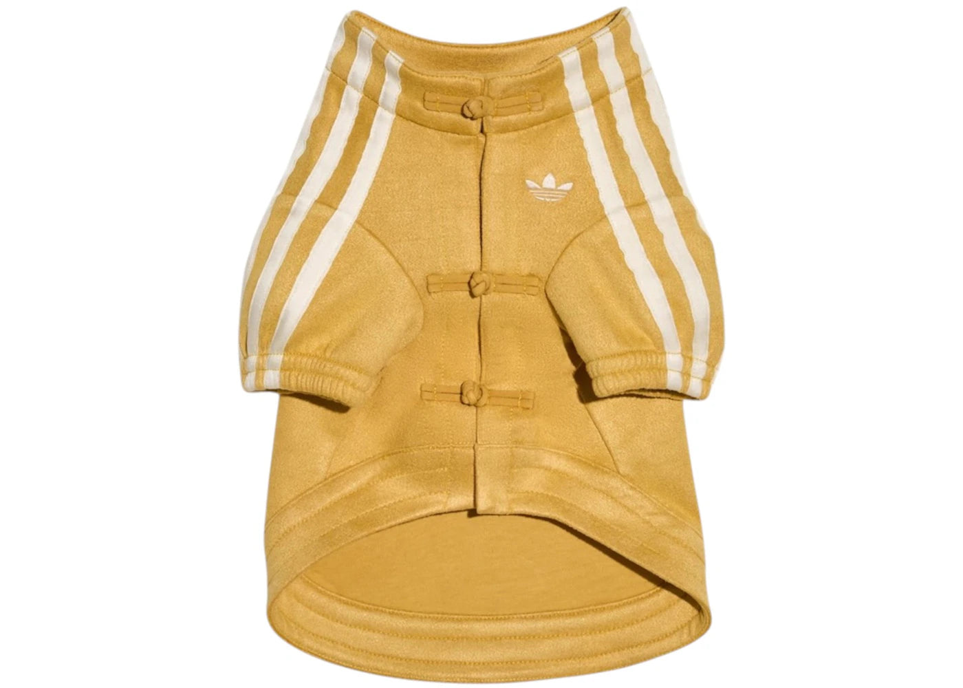 Haut de survêtement adidas Pet CTT style chinois doux couleur avoine