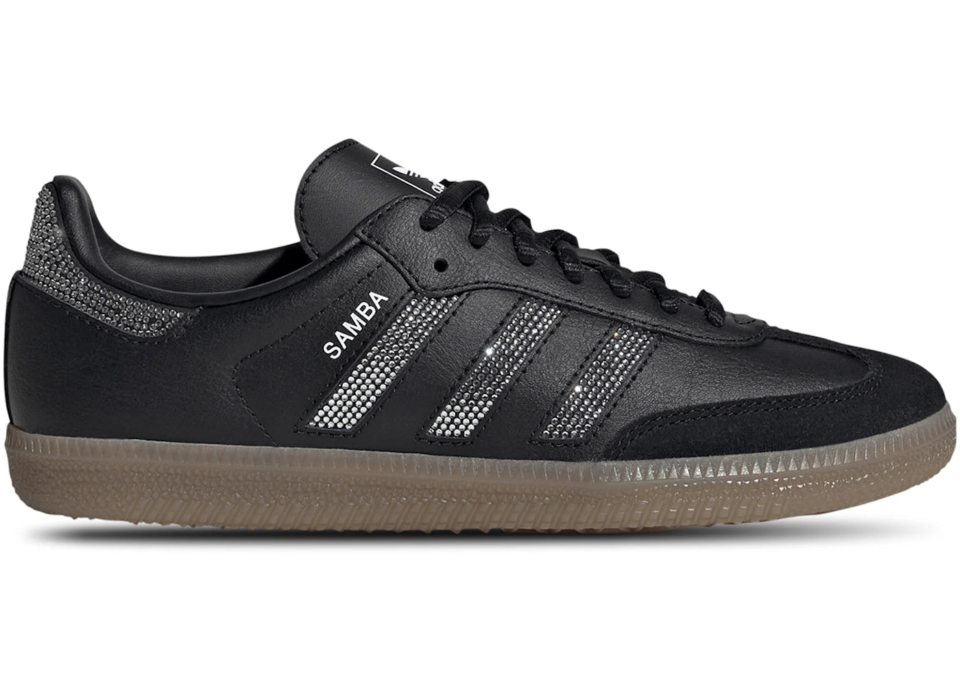 adidas Samba OG Rhinestone Black Silver