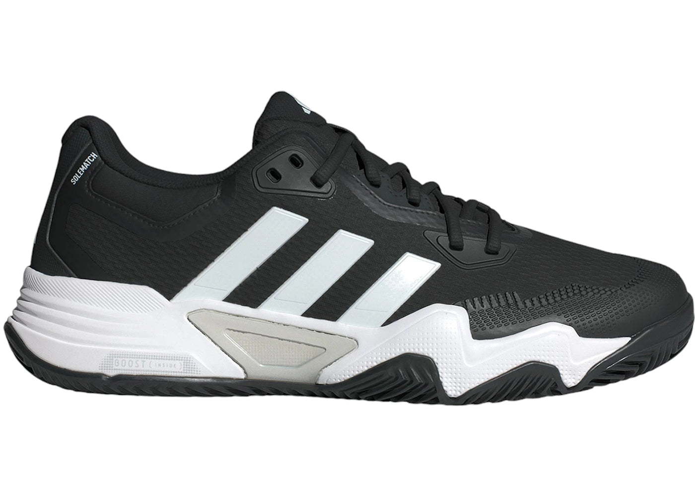 adidas Solematch Control 2 Clay Core Black Zero Metalic Cloud White