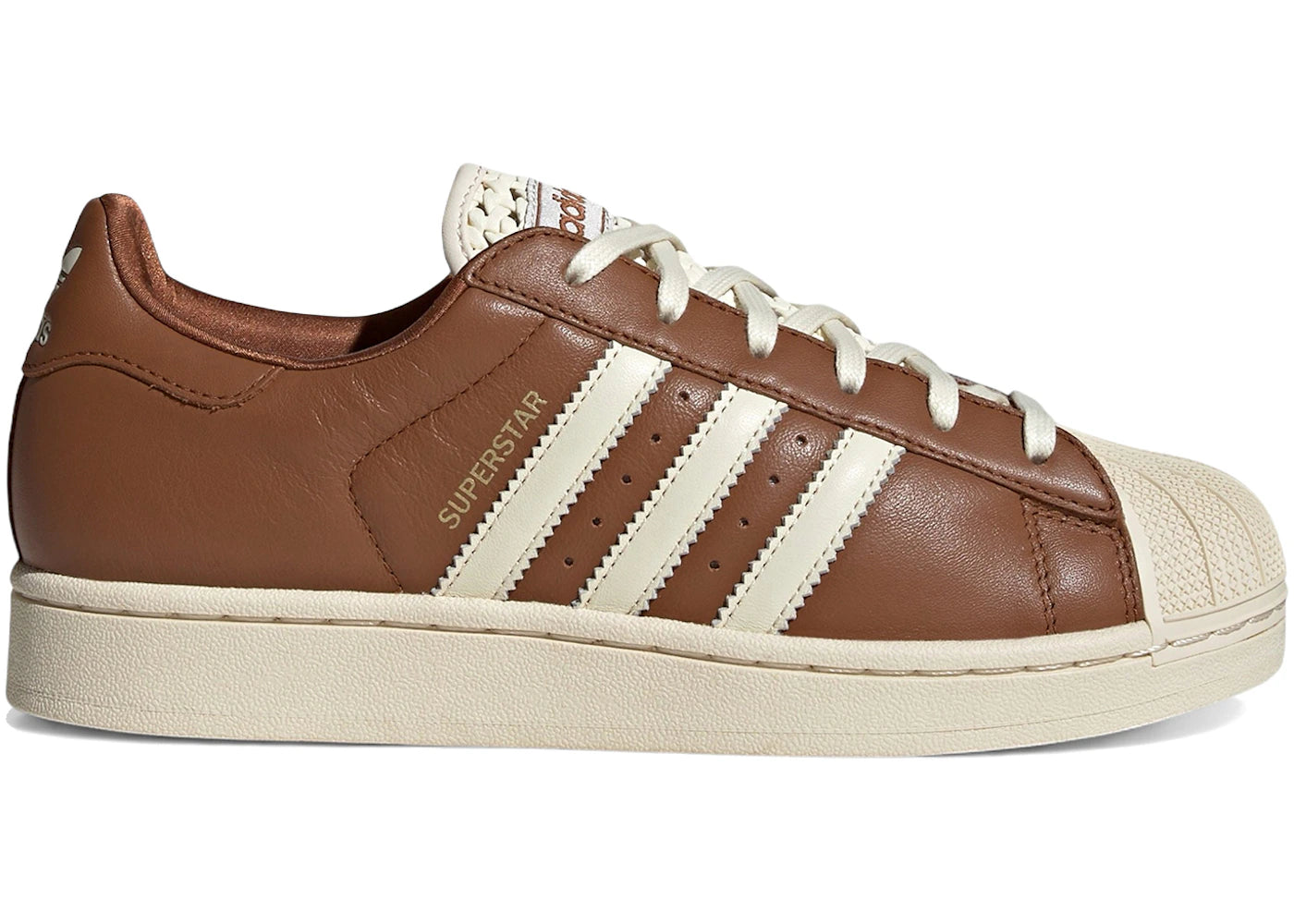 adidas Superstar II Languette Tressée Bronze Foncé