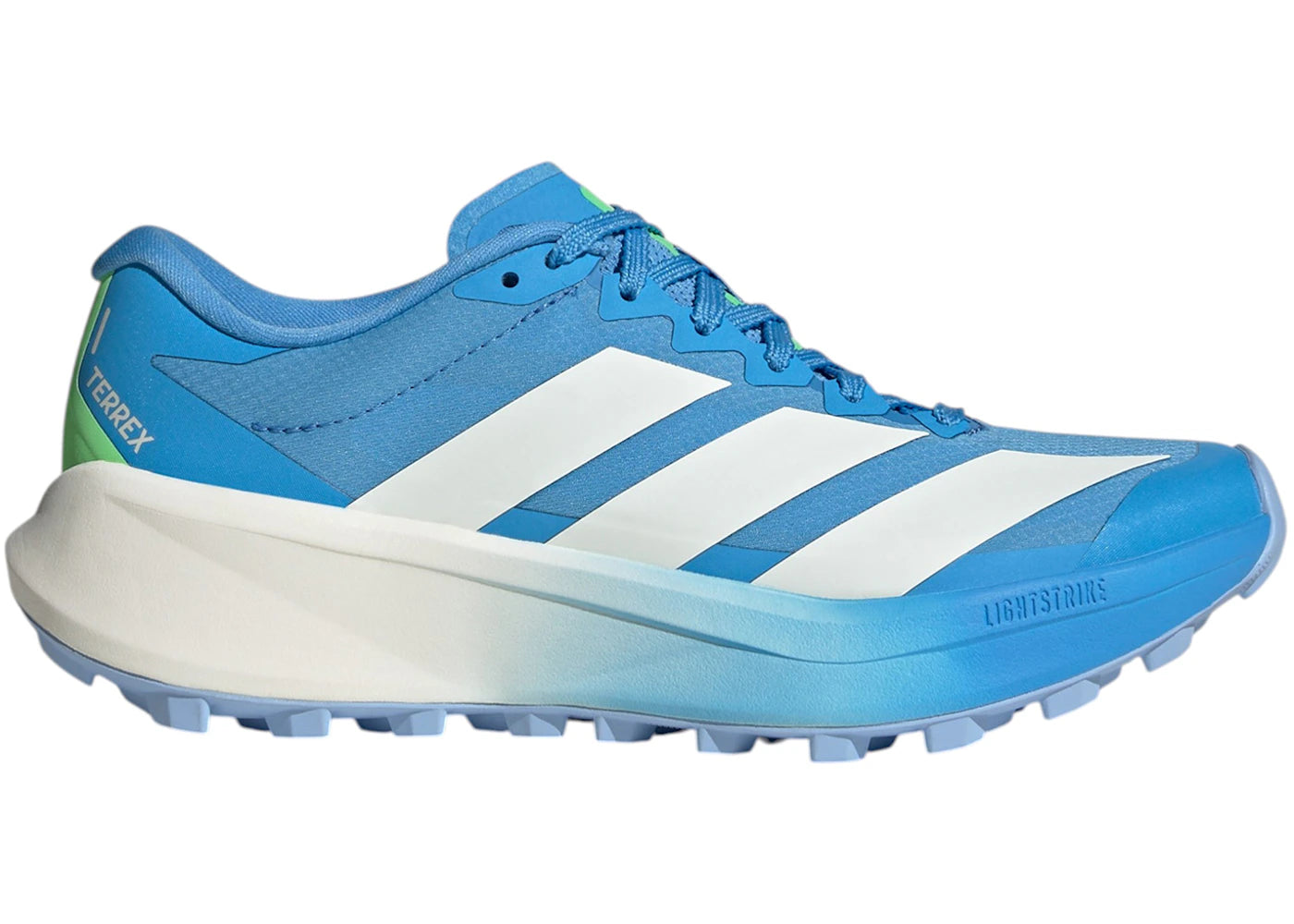 adidas Terrex Agravic 4 Trail Blue Burst Off White Lime