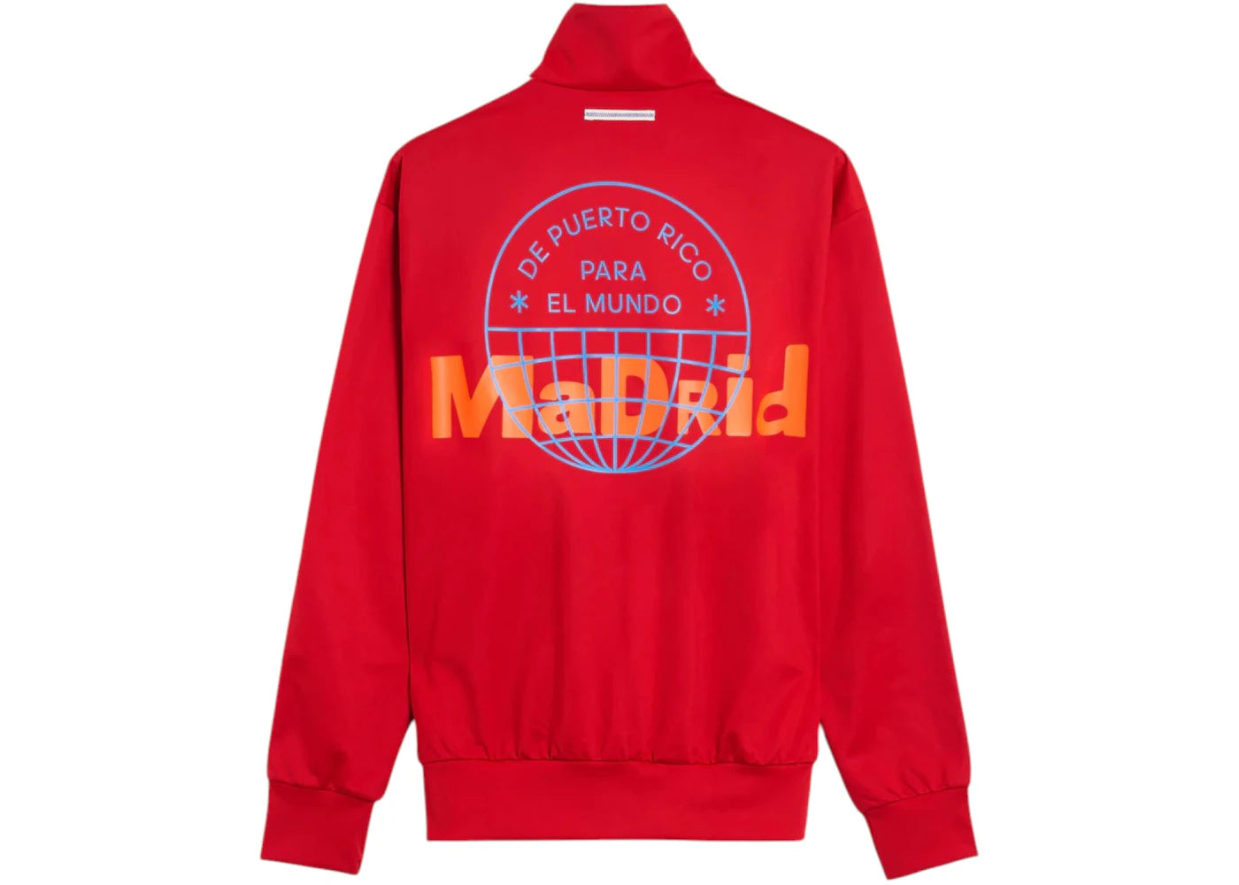adidas x Bad Bunny DtMF Tour Madrid Firebird Track Jacket Better Scarlet - main view