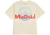 adidas x Bad Bunny DtMF Tour Madrid Heavyweight Merch Tee Cream White