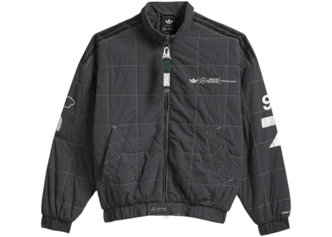 adidas x Bad Bunny x Mercedes-AMG F1 Racing Jacket Grey - main view