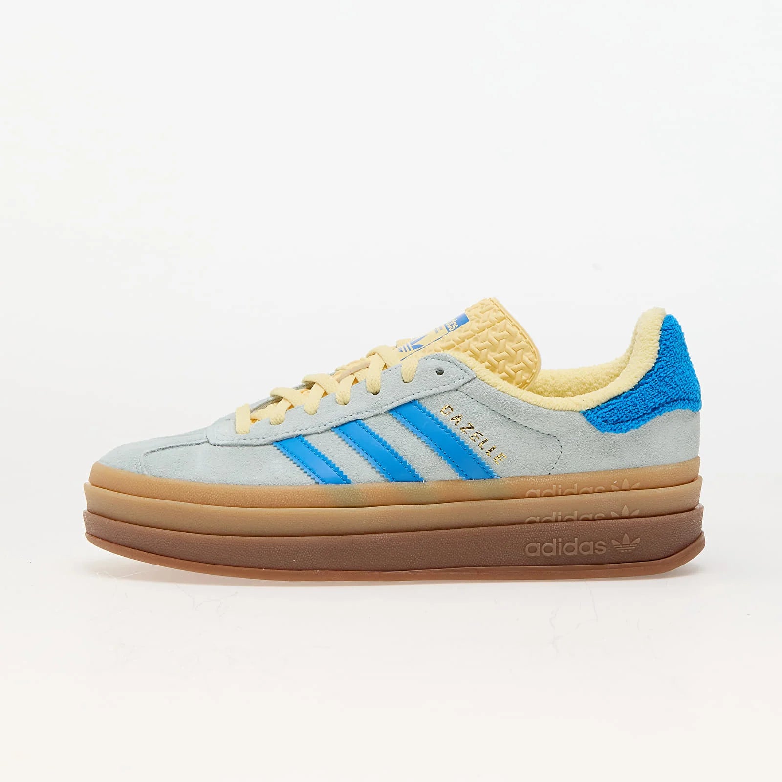 adidas Gazelle Bold Almost Blue Yellow