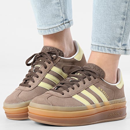 adidas Gazelle Bold Earth Strata Jaune Poudre