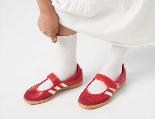 adidas Samba Jane Scarlet Blanc Gomme