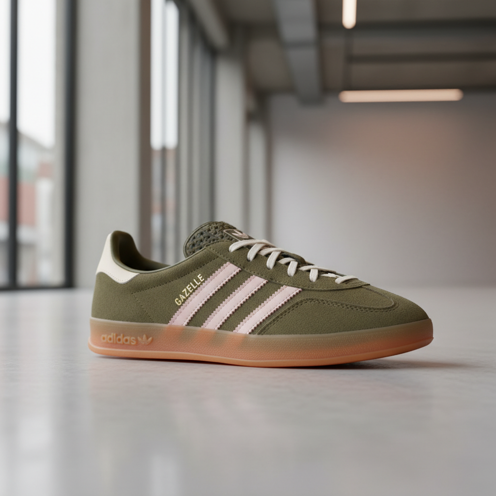 adidas Gazelle Indoor Focus Olive