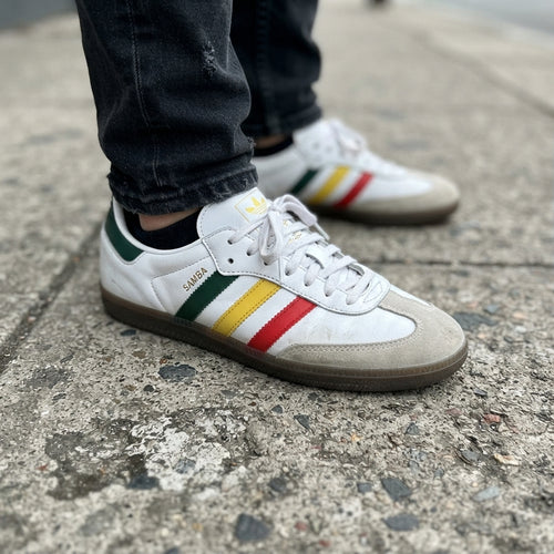 adidas Samba OG White Rasta