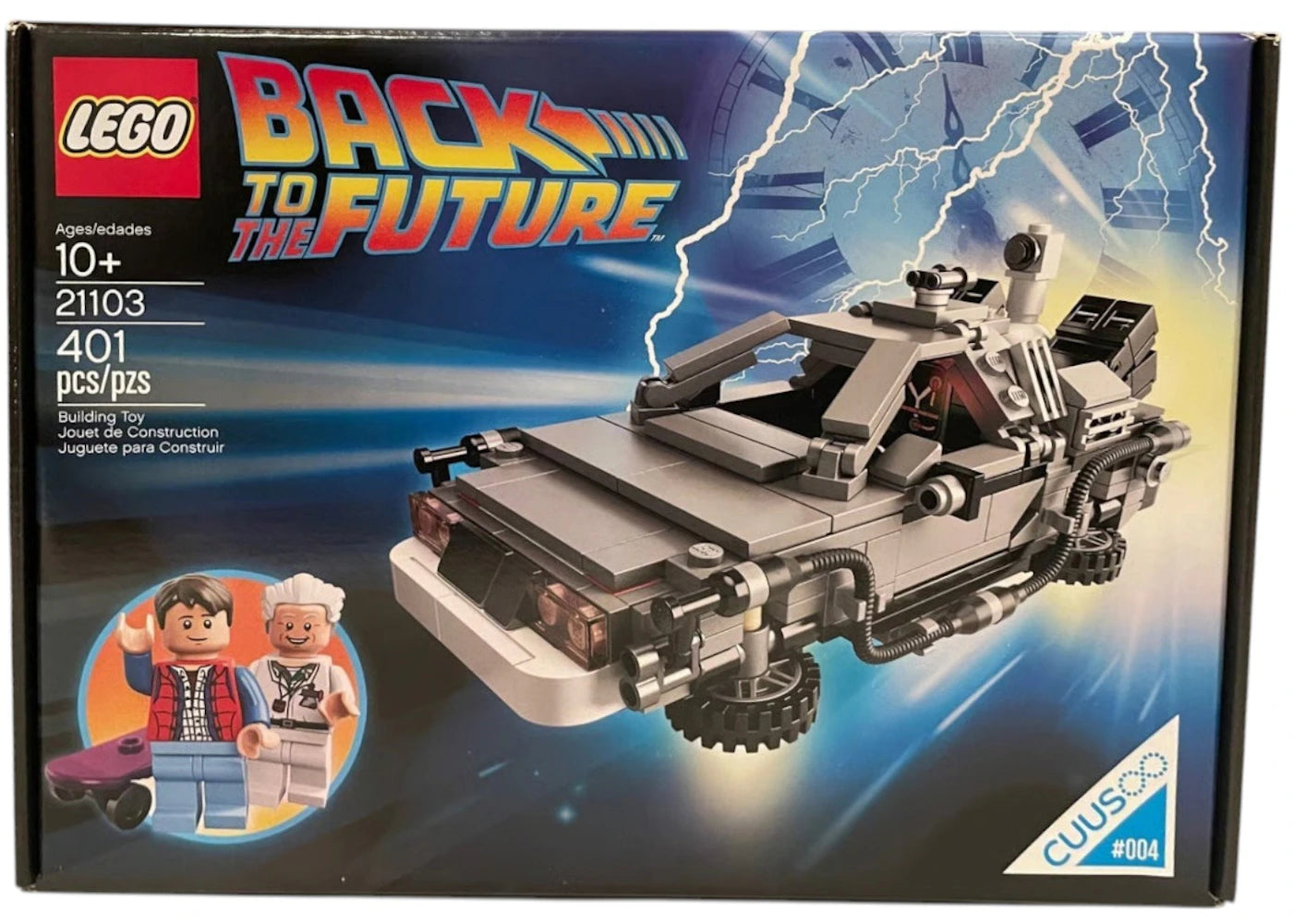 LEGO Zurück in die Zukunft – Das DeLorean Zeitmaschinen-Set 21103