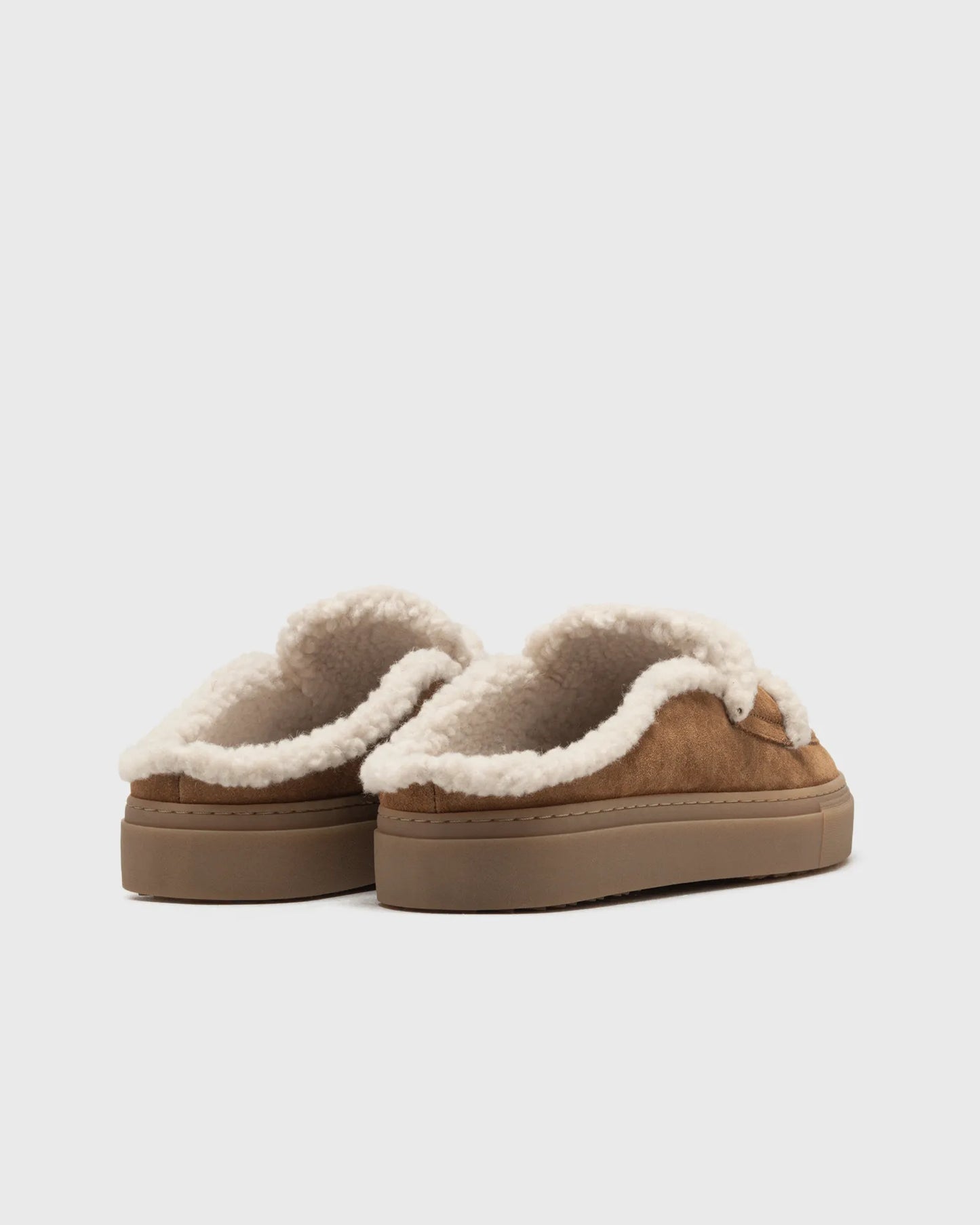 INUIKII Mule Wool Brown