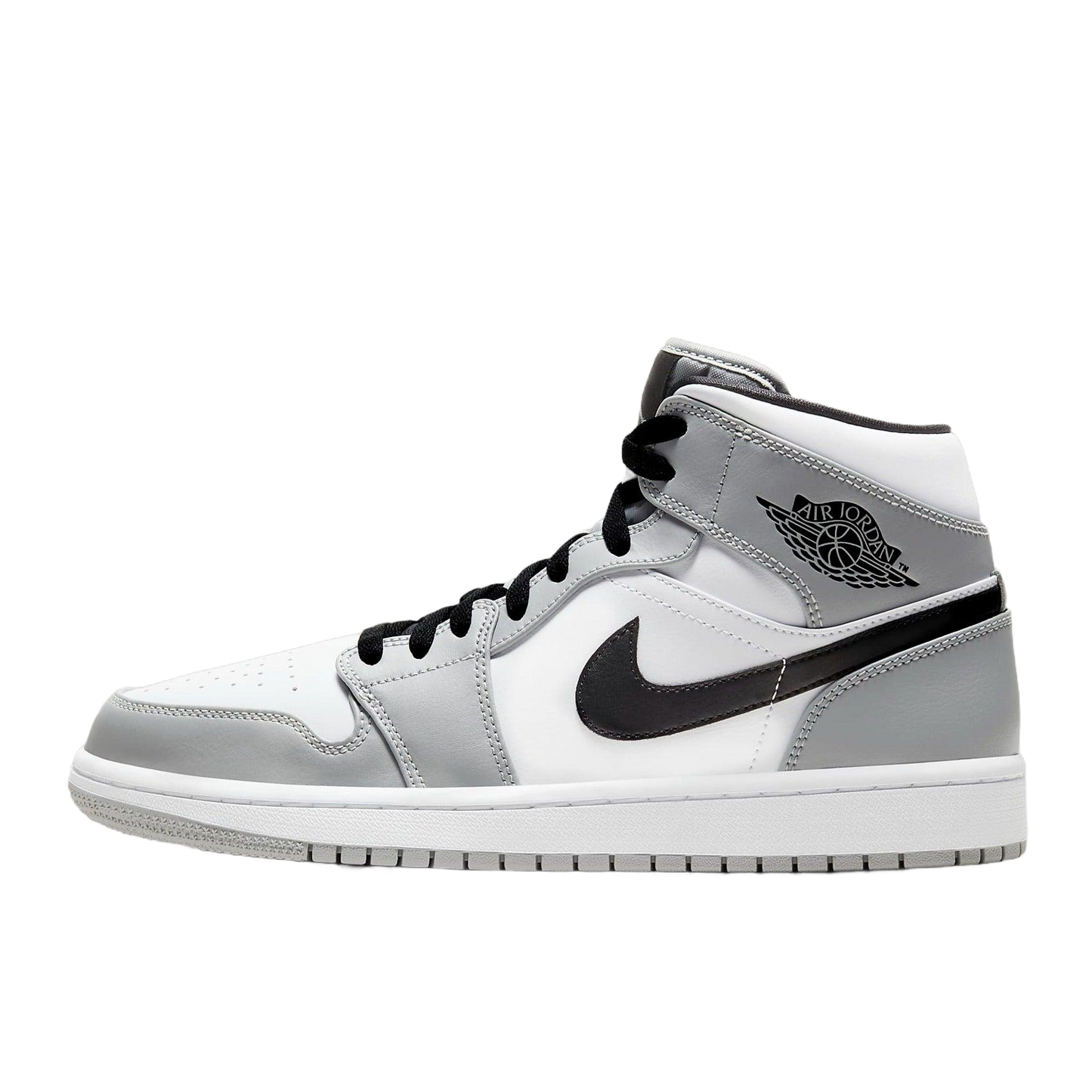 Air Jordan 1 Mid Light Smoke Grey