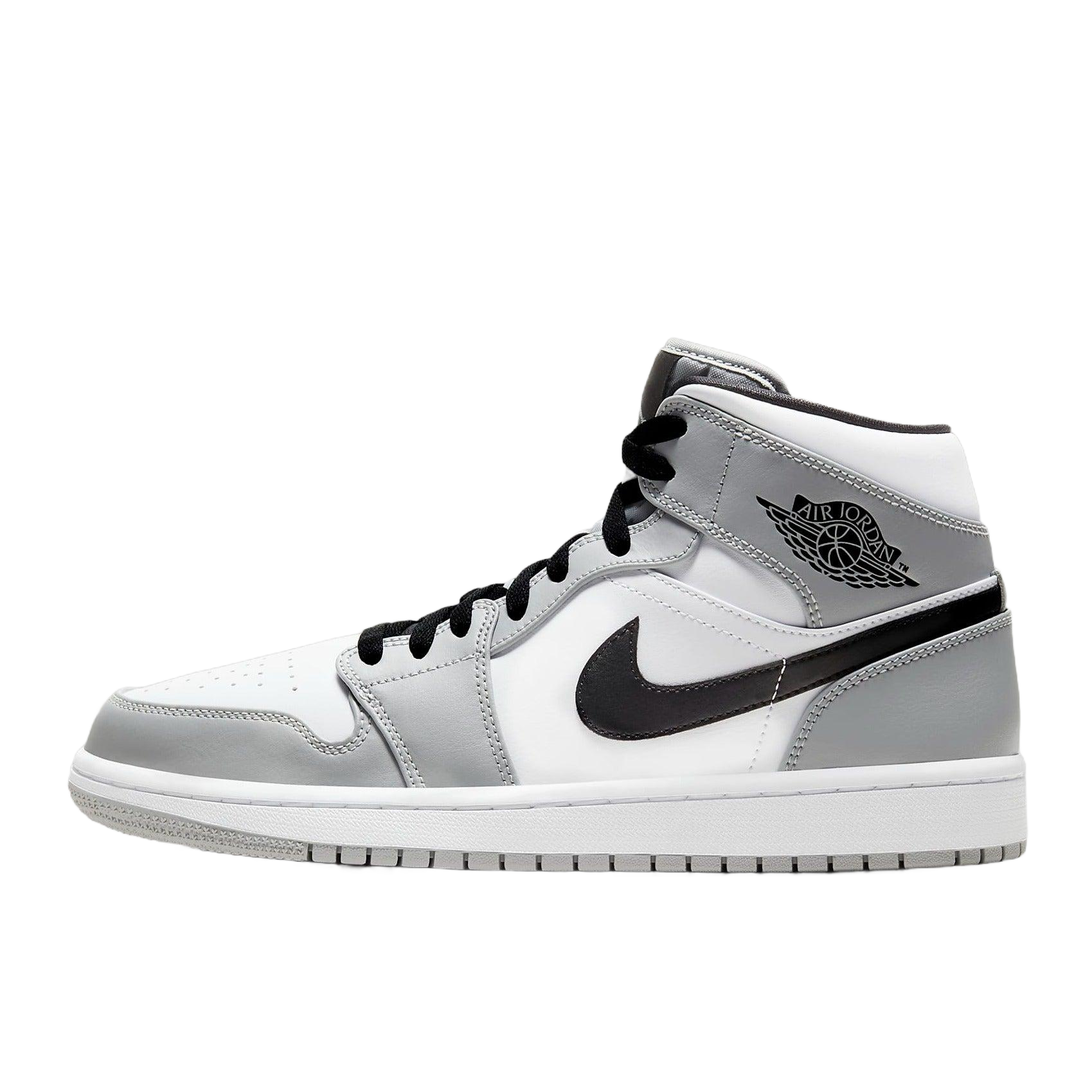 Air Jordan 1 Mid Light Smoke Grey