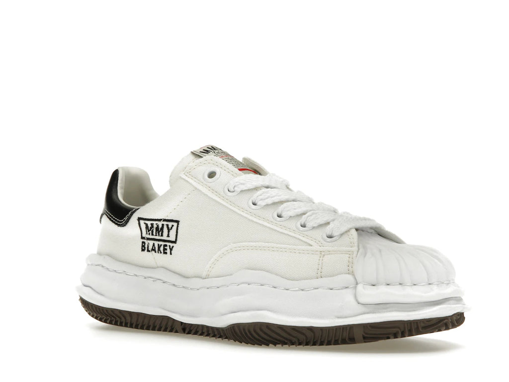 Maison Mihara Yasuhiro Blakey OG Sole Canvas Low Weiß Schwarz